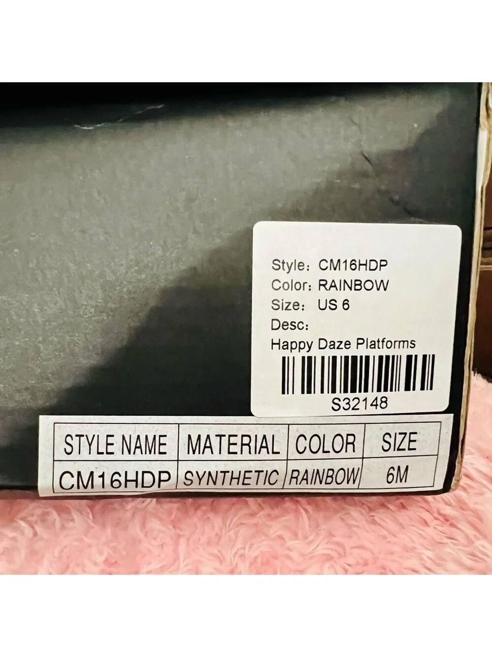 NIB Size 6 Dolls Kill Current Mood Happy Daze Platforms